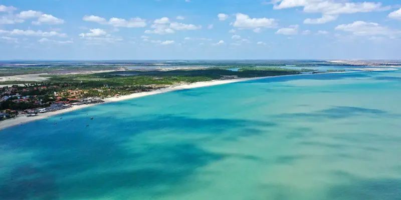 Kitesurfing at Barra Grande