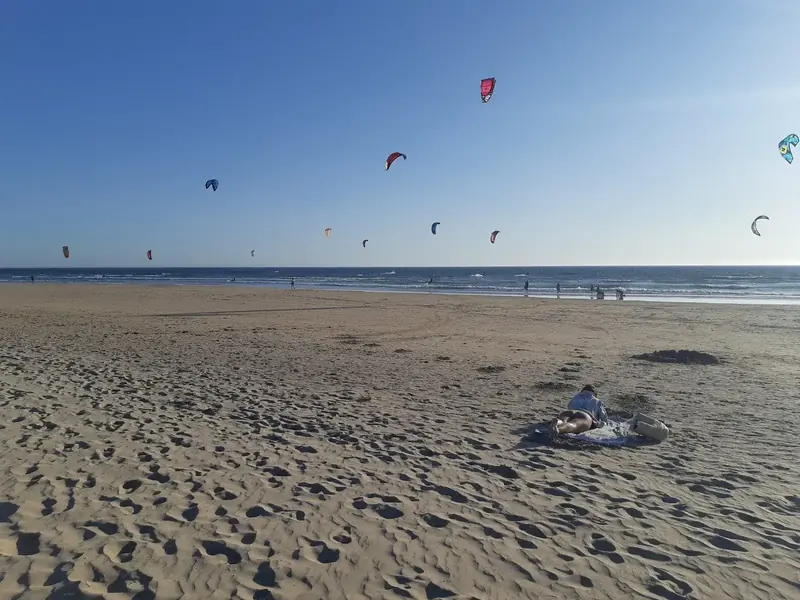 Kitesurfing at Carvalhal