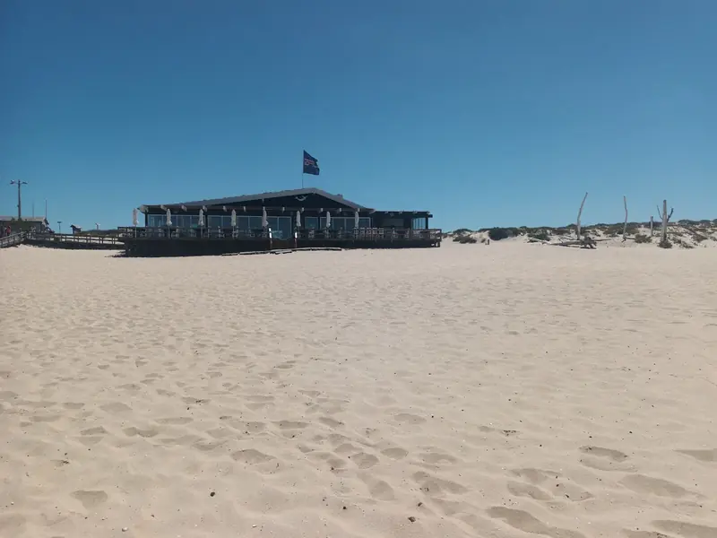Kitesurfing at Comporta