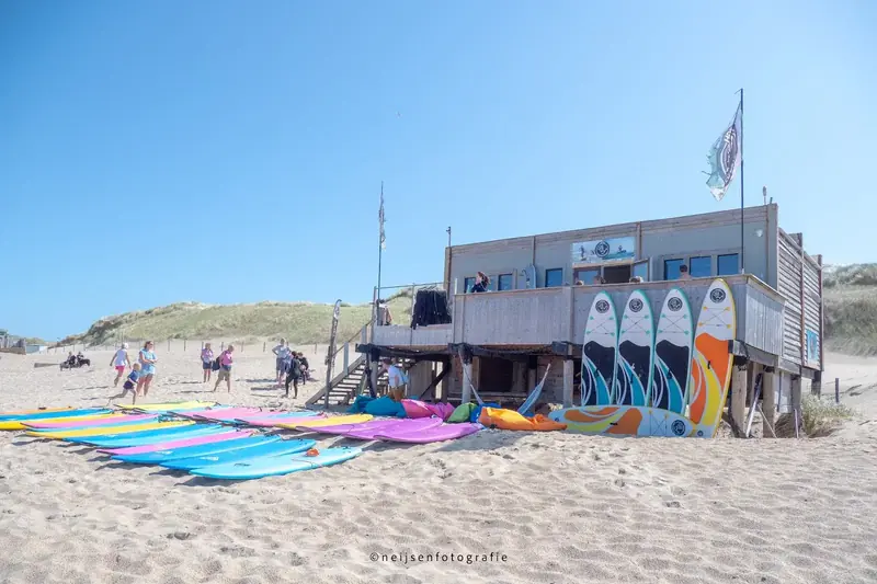Kitesurfing at Den Helder