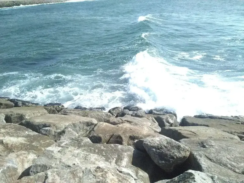 Kitesurfing at Furadouro