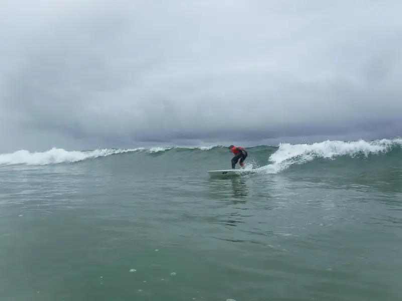 Kitesurfing at Leça da Palmeira