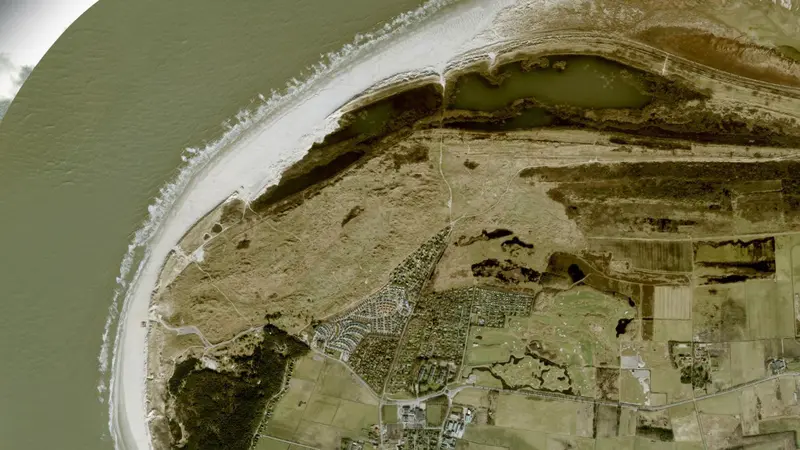 Kitesurfing at Ameland - Hollum