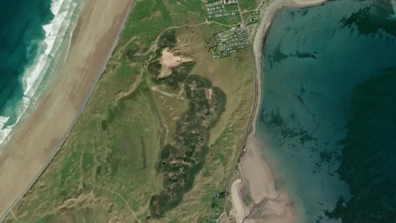 Kitesurfing at Castlegregory