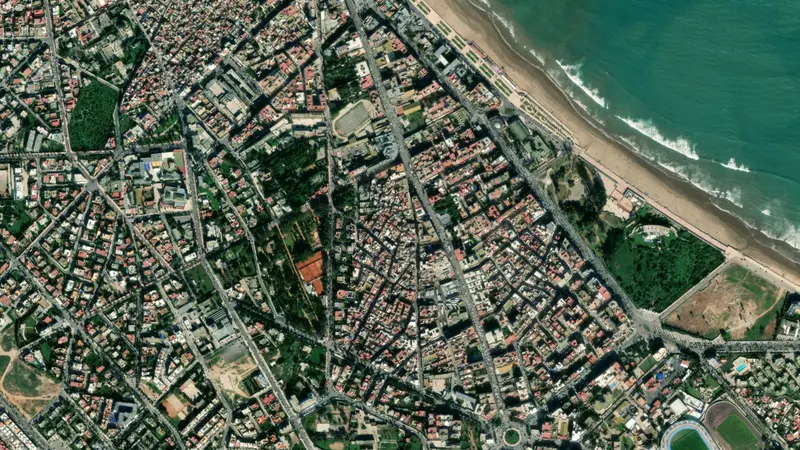 Kitesurfing at El Jadida