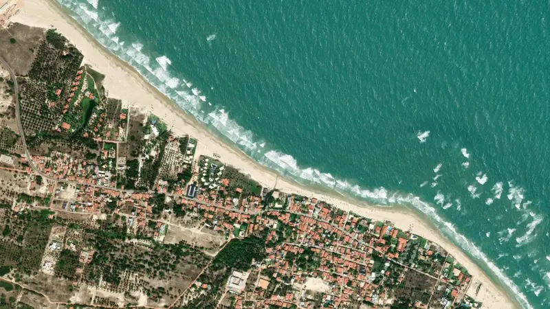 Kitesurfing at Guajiru