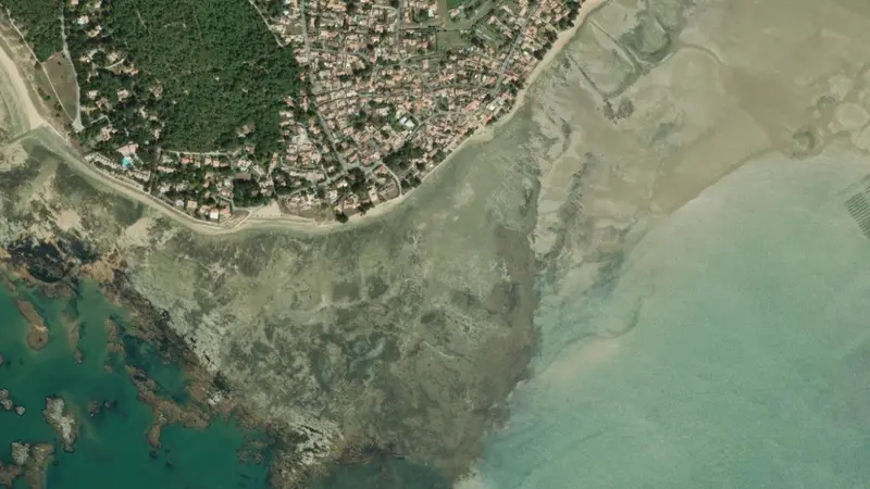 Kitesurfing at Noirmoutier - La Guérinière