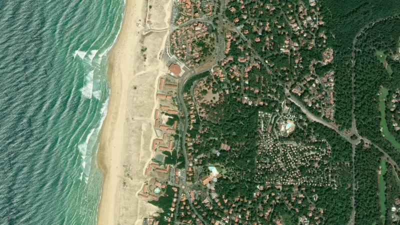 Kitesurfing at Seignosse - Les Casernes