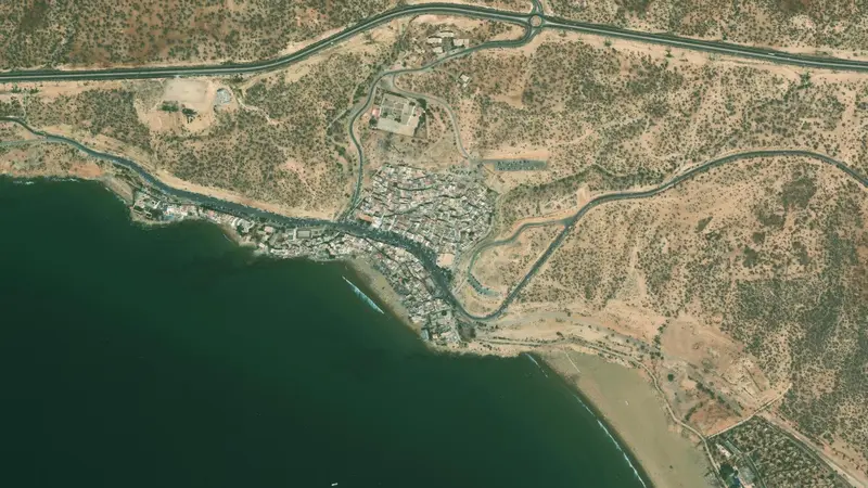 Kitesurfing at Taghazout