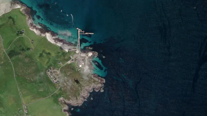 Kitesurfing at Tiree - Gott Bay
