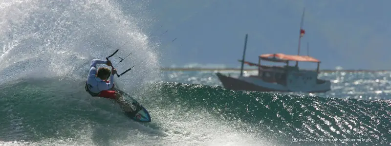 Kitesurfing at Sines
